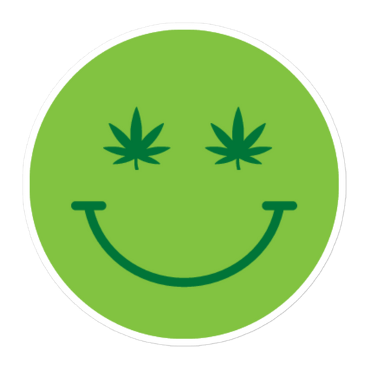 Weed Smile - Sticker